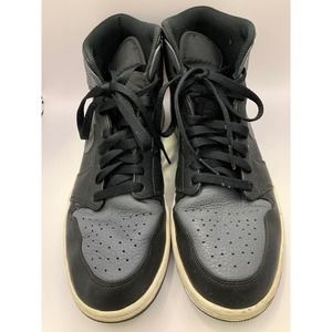 Nike Air Jordan Black and Gray Sneakers
